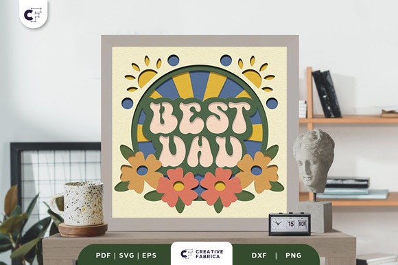 Best Dad 3D Layered Paper Cut SVG Review