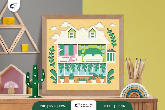 Floral Doll House 3D Layered Paper Cut Review