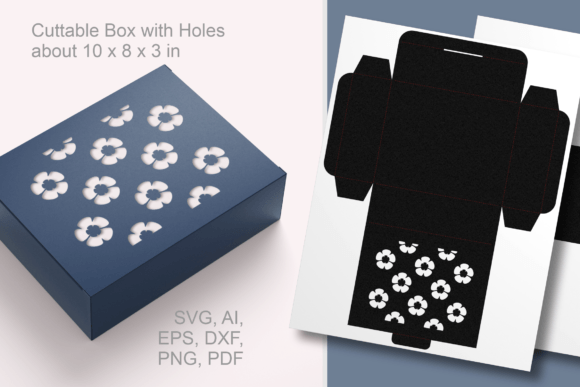 Floral Patterned Holes Rectangular Box Review
