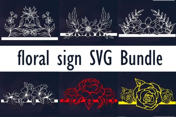 Floral Sign Laser Paper Cut SVG Bundle Review