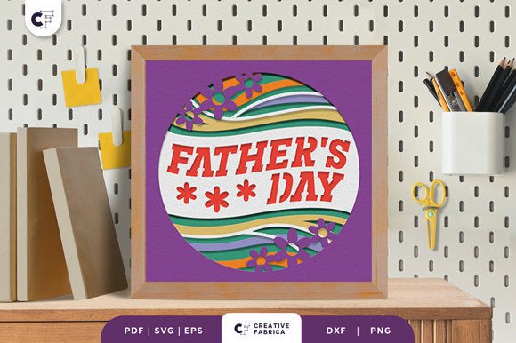 Groovy Father s Day 3D Shadow Box Review