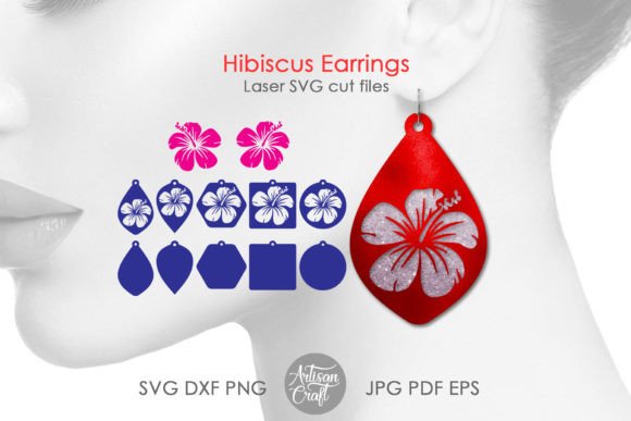 Hibiscus Earrings SVG, Floral Earrings: A Designer's Real-World Review