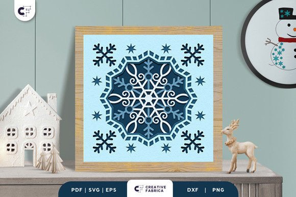 Intricate Snowflake 3D Layered Paper Cut Review