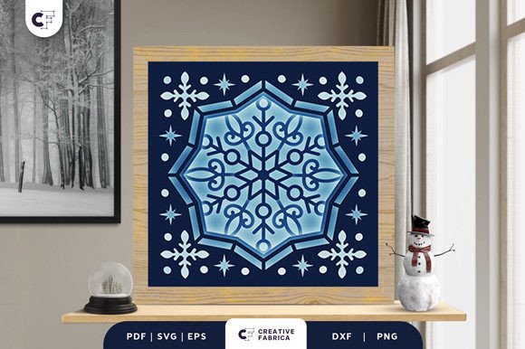 Intricate Snowflake 3D Shadow Box SVG Review