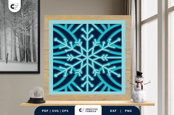 Intricate Snowflake Mandala Light Box Review