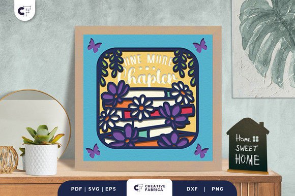 Stacked Books 3D Paper Cutting File SVG Review